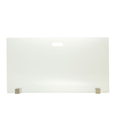 Κάλυψη τζακιού κρύσταλλο no558 νίκελ ματ/ χρώμιο