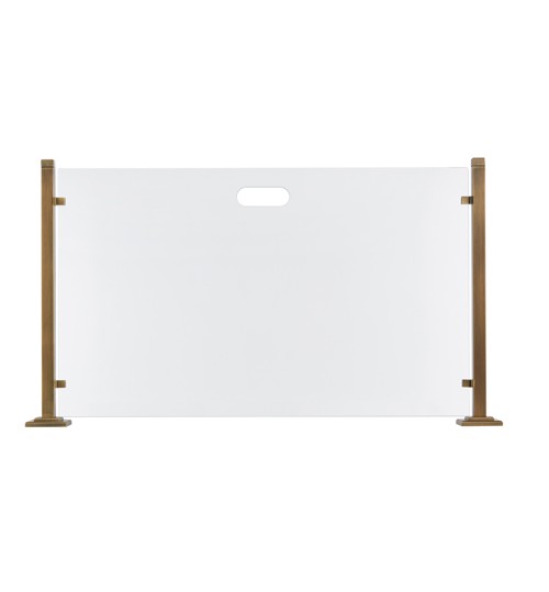 Κάλυψη τζακιού κρύσταλλο no559-90 μπρονζε