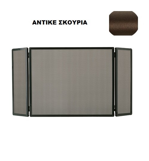 Σήτα τζακιού ρουστίκ 689 σε αντικε σκουριά