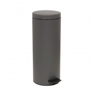 κάδος απορριμάτων soft close system 16lt ανθρακι ματ