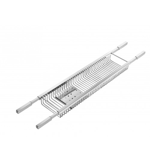 Σπογγοθήκη μπανιέρας χρώμιο 0151 Σπογγοθήκη μπανιέρας χρώμιο 0151