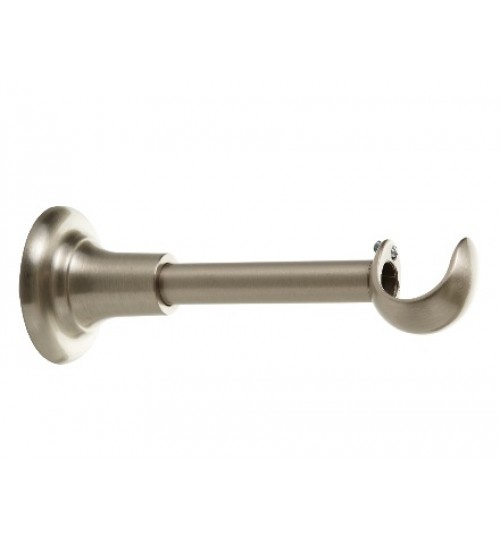 Στήριγμα κουρτινόξυλου Φ25 0038 νίκελ ματ Στήριγμα κουρτινόξυλου Φ25 0038 νίκελ ματ