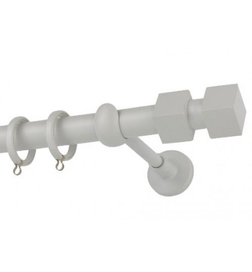 Κουρτινόξυλο παιδικό Φ25 CP4144 λευκό πάγου