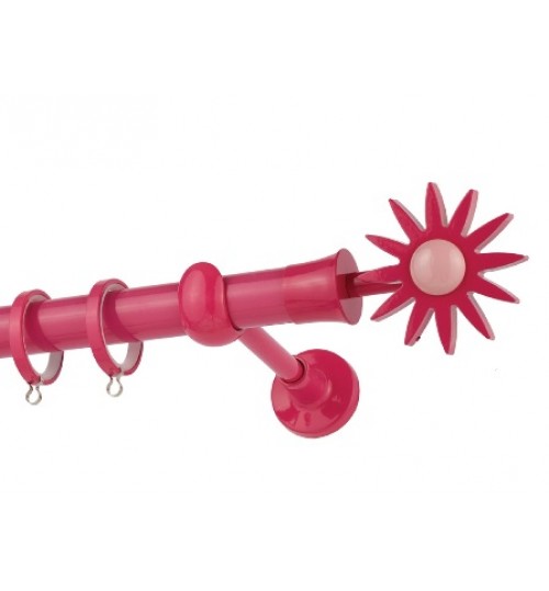 Κουρτινόξυλο παιδικό Φ25 CP4054 φούξια ροζ