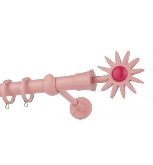 Κουρτινόξυλο παιδικό Φ25 CP4054 ροζ φούξια