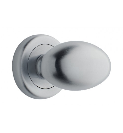 Πόμολο πόρτας χρώμιο-ματ no184