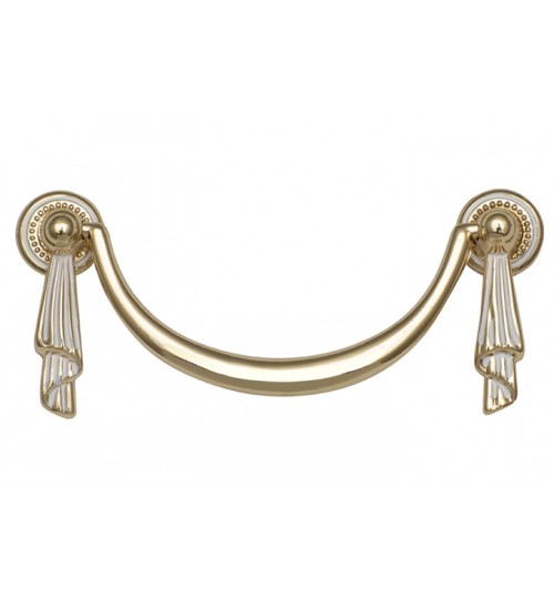 Λαβίτσα επίπλων 653 χρυσό-λευκό