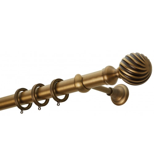 Κουρτινόξυλο μπρονζε 428 (φ35)