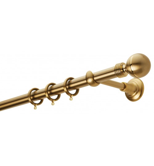 Κουρτινόξυλο Φ25 όρο ματ 909  Κουρτινόξυλο Φ25 όρο ματ 909