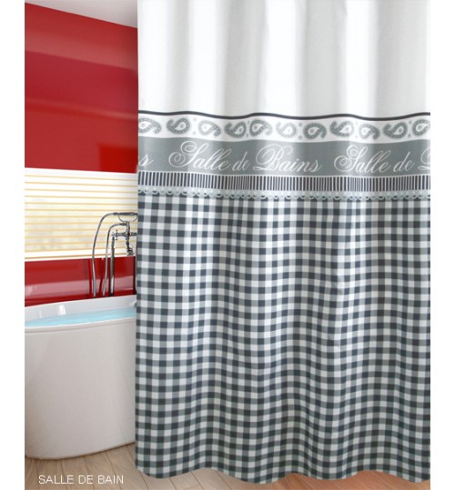 Κουρτίνα μπάνιου υφασμάτινη sale de bain (180x200)